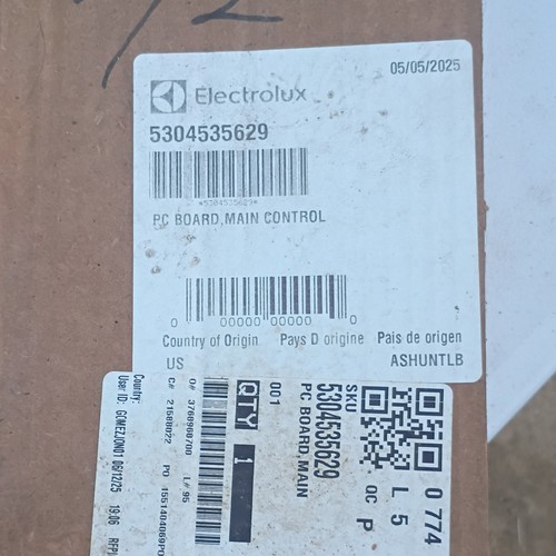 Electrolux 5304535629 scheda