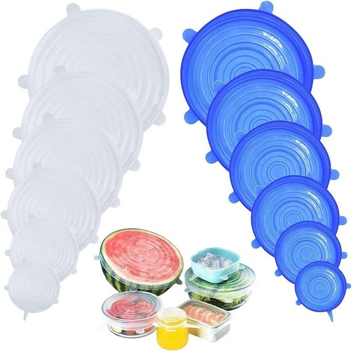 Set coperchi silicone - 6,